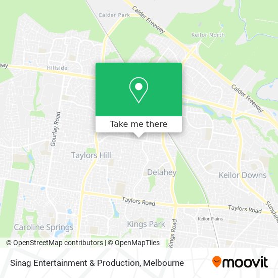 Sinag Entertainment & Production map