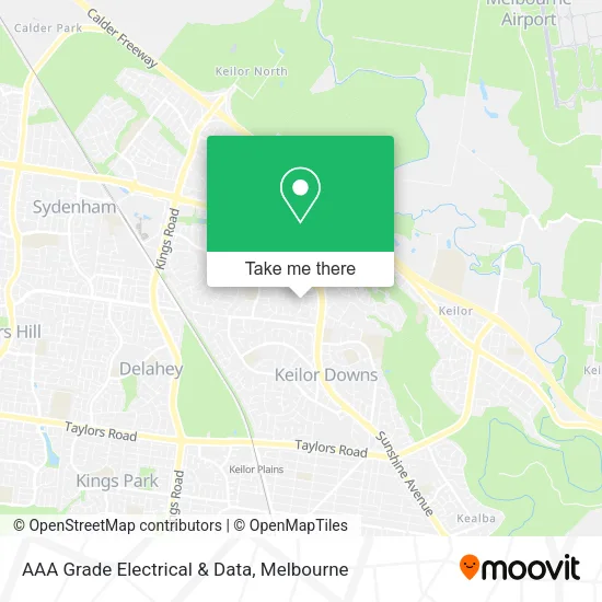 AAA Grade Electrical & Data map