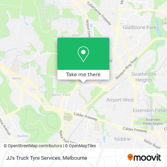 JJ's Truck Tyre Services map