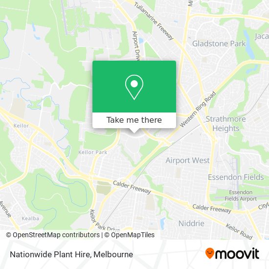 Nationwide Plant Hire map