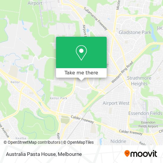 Australia Pasta House map