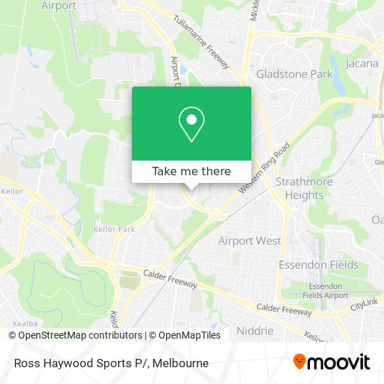 Ross Haywood Sports P/ map