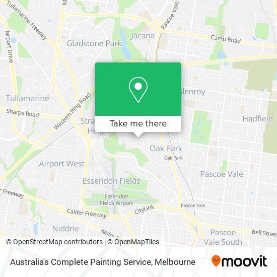 Australia's Complete Painting Service map