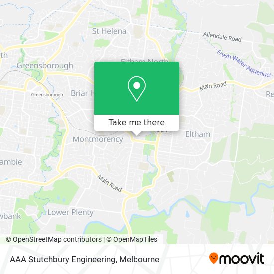 AAA Stutchbury Engineering map