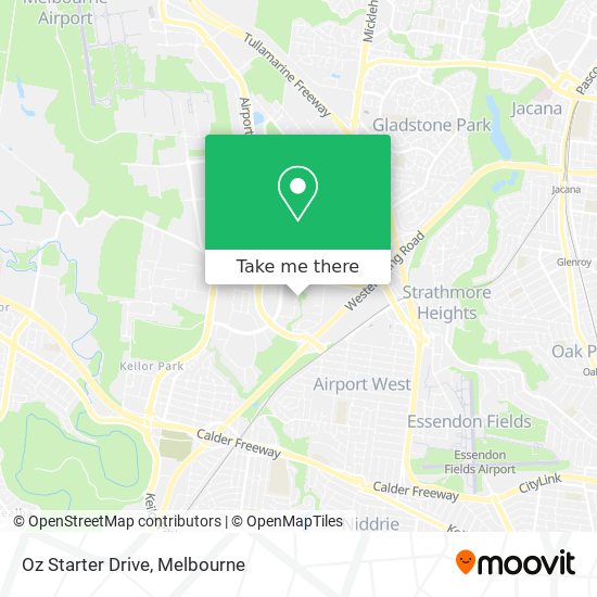 Oz Starter Drive map