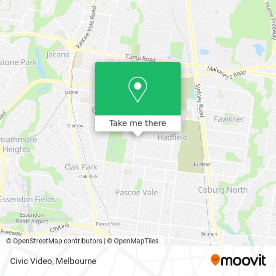 Civic Video map