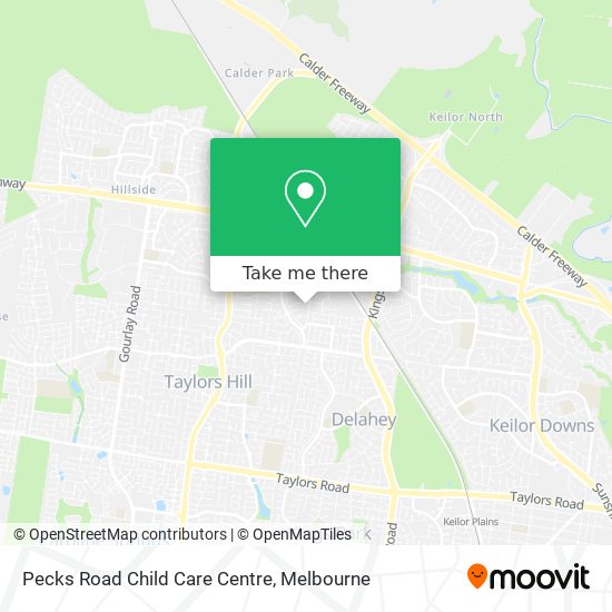 Pecks Road Child Care Centre map