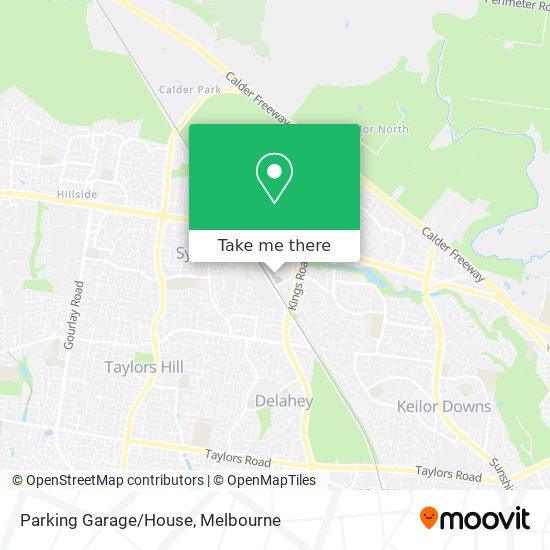 Parking Garage/House map