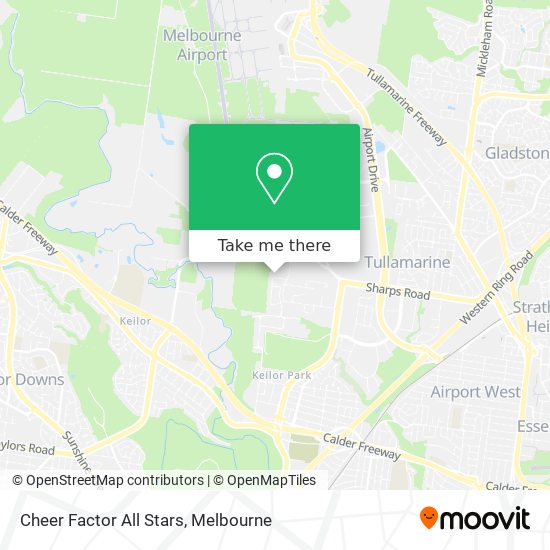 Cheer Factor All Stars map