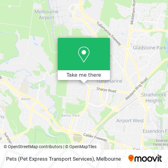 Pets (Pet Express Transport Services) map