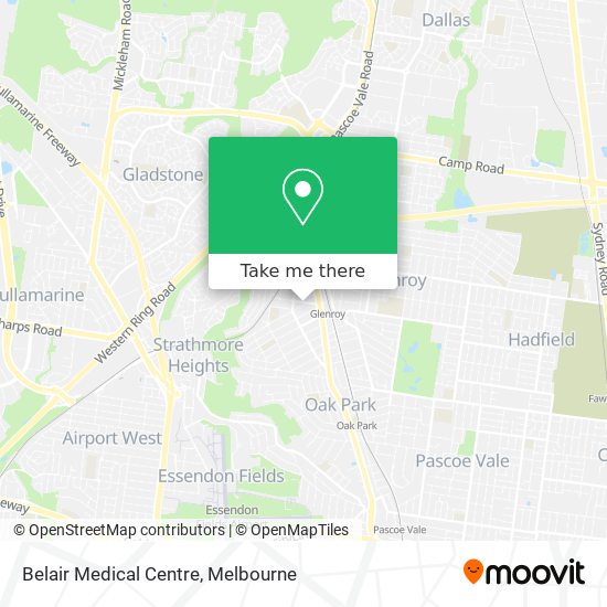 Belair Medical Centre map