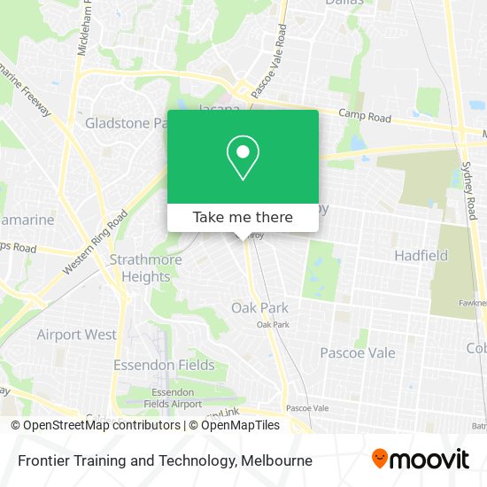 Frontier Training and Technology map