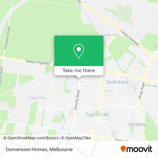 Domension Homes map