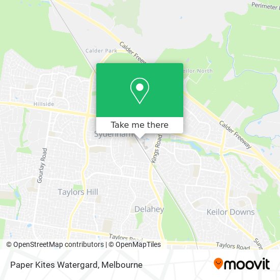 Paper Kites Watergard map