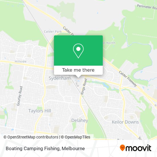 Boating Camping Fishing map