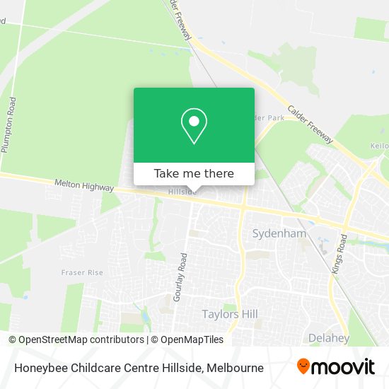 Honeybee Childcare Centre Hillside map