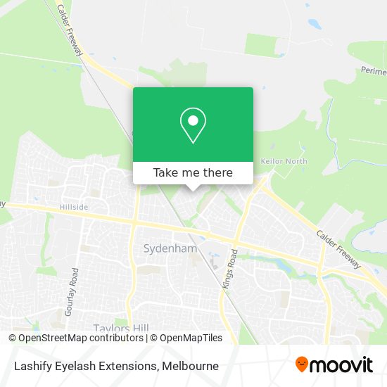 Lashify Eyelash Extensions map
