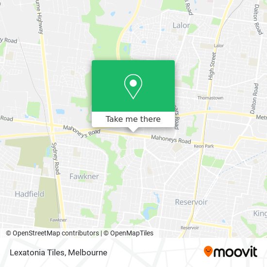 Lexatonia Tiles map