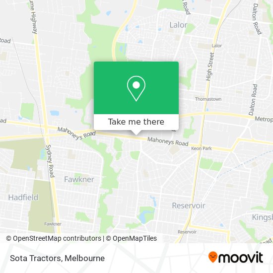 Sota Tractors map