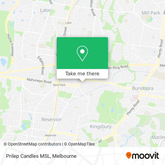 Prilep Candles MSL map