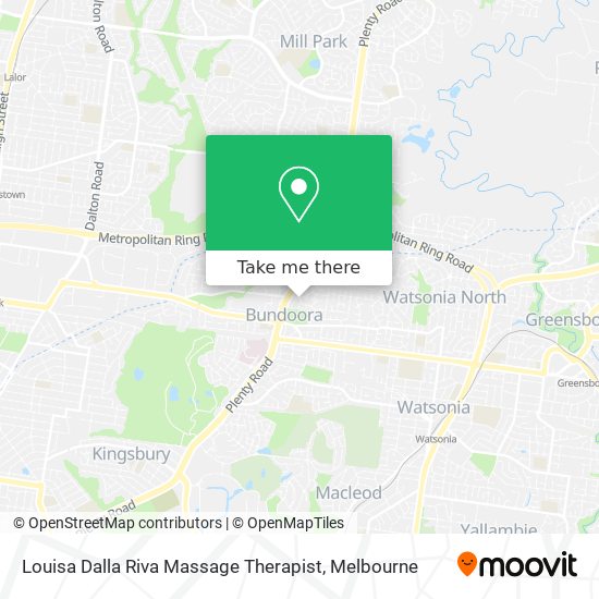 Louisa Dalla Riva Massage Therapist map