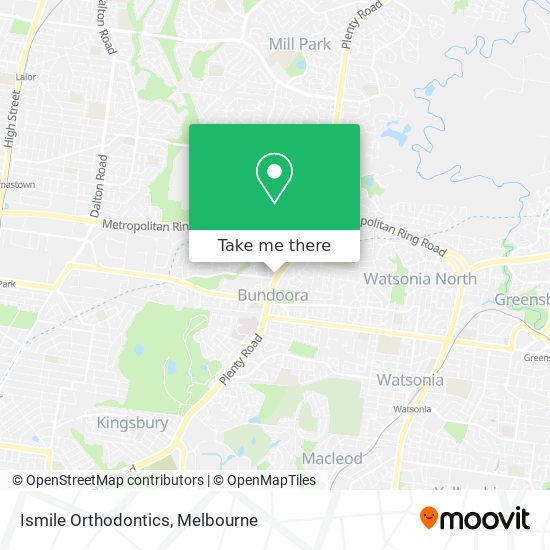 Ismile Orthodontics map