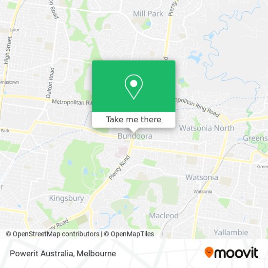 Powerit Australia map
