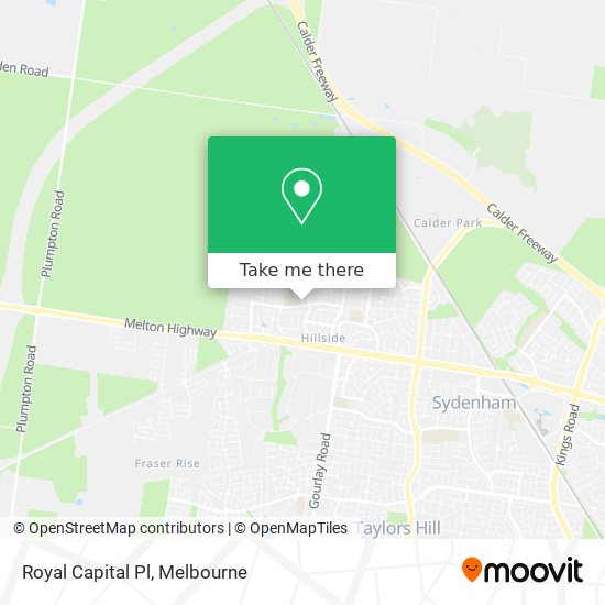 Royal Capital Pl map