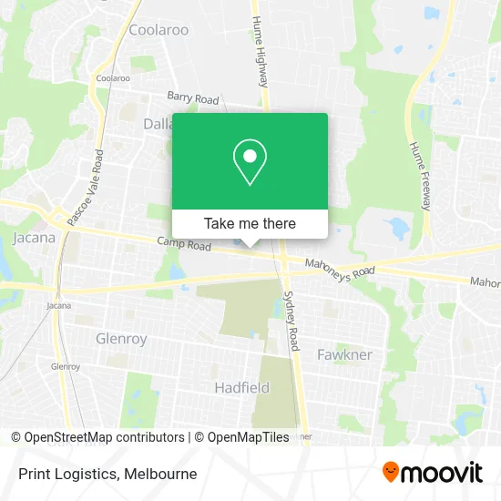 Mapa Print Logistics