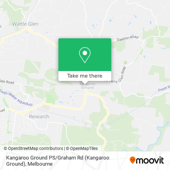 Kangaroo Ground PS / Graham Rd map