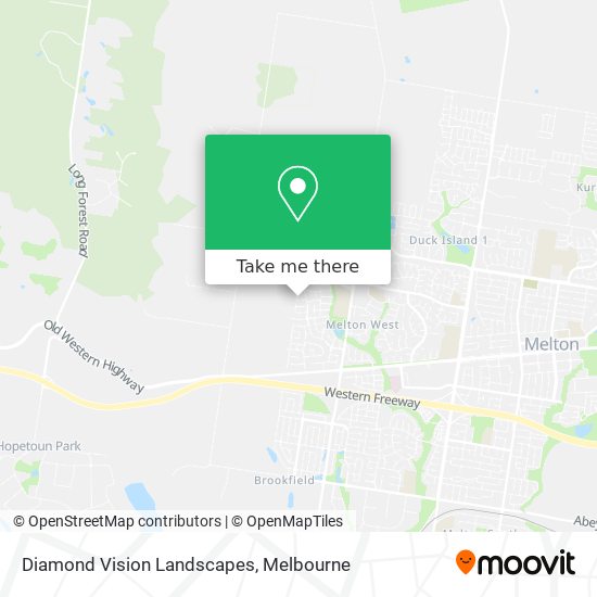 Diamond Vision Landscapes map