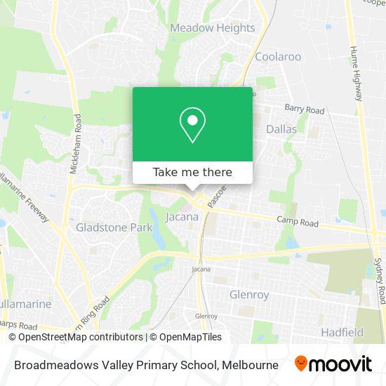 Broadmeadows Valley Primary School map