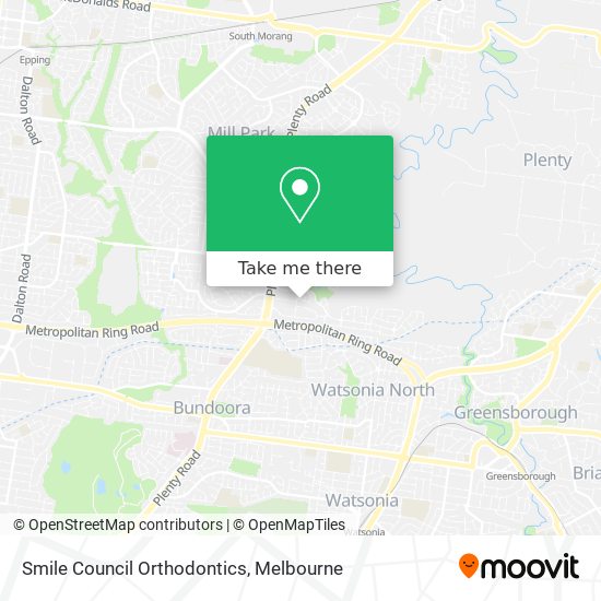 Smile Council Orthodontics map