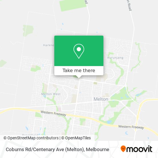 Coburns Rd / Centenary Ave (Melton) map