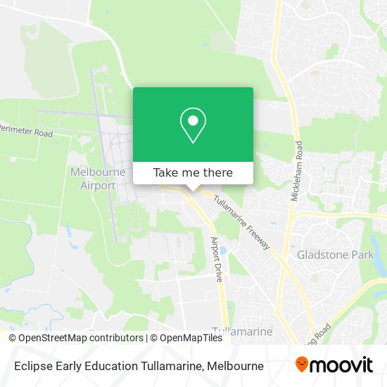 Mapa Eclipse Early Education Tullamarine