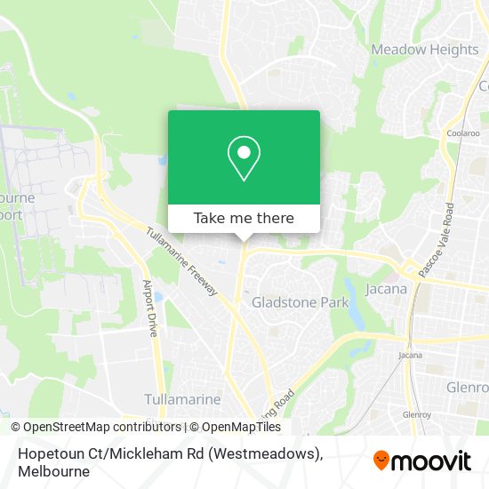 Hopetoun Ct / Mickleham Rd (Westmeadows) map