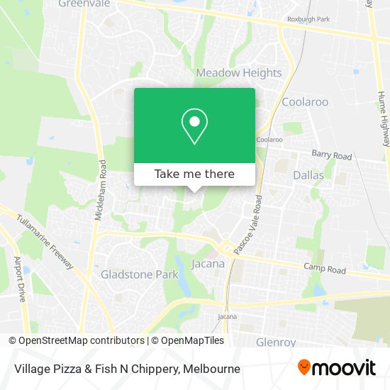 Village Pizza & Fish N Chippery map