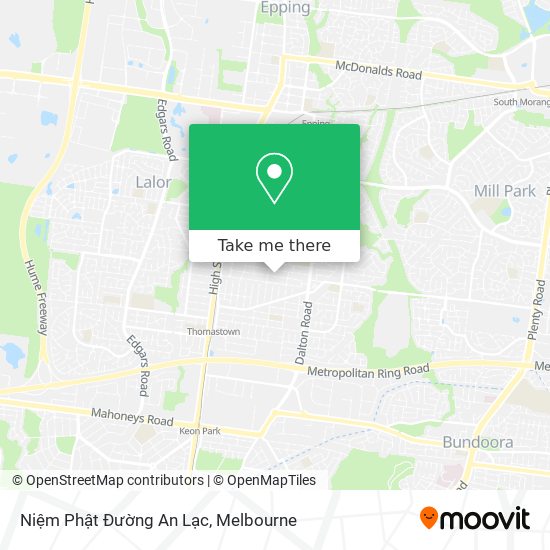 Niệm Phật Đường An Lạc map