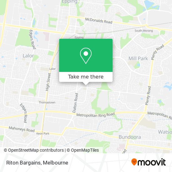 Riton Bargains map