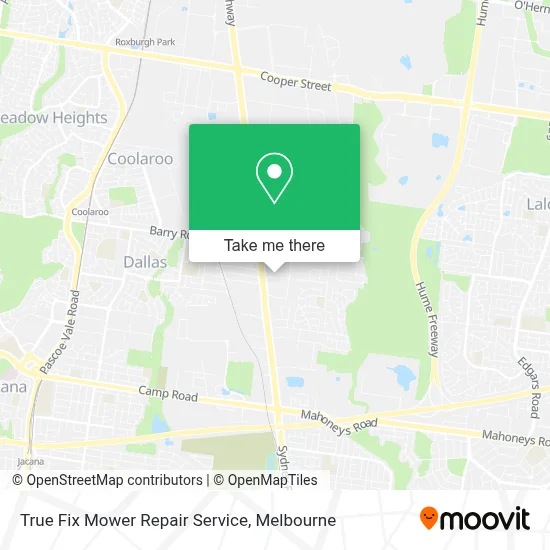 Mapa True Fix Mower Repair Service