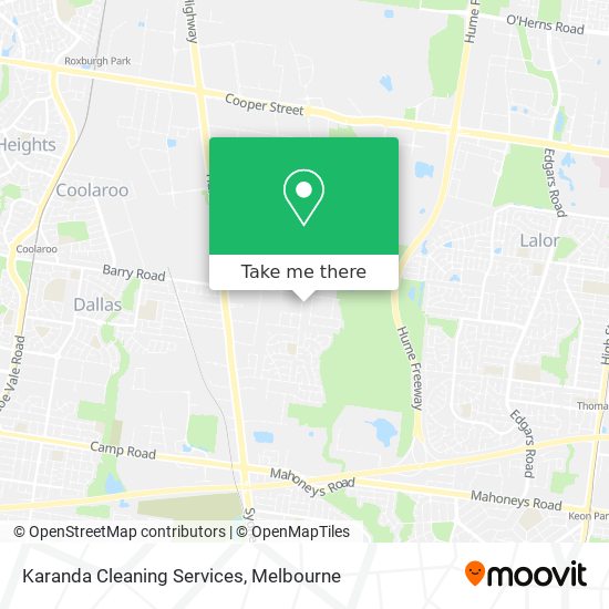 Karanda Cleaning Services map