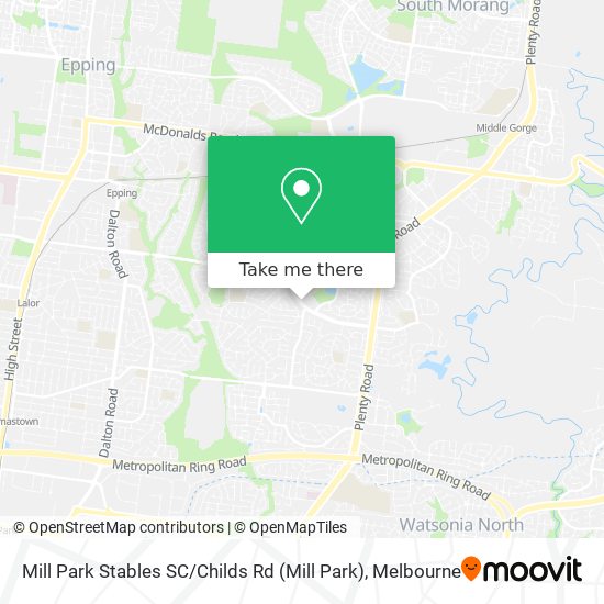 Mill Park Stables SC / Childs Rd map