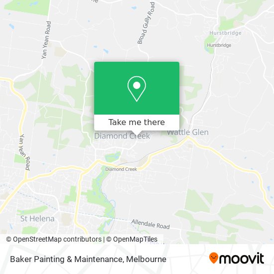 Baker Painting & Maintenance map