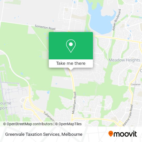 Greenvale Taxation Services map