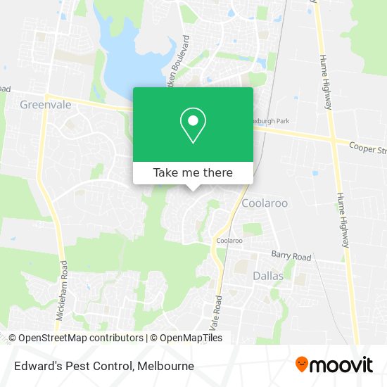 Edward's Pest Control map