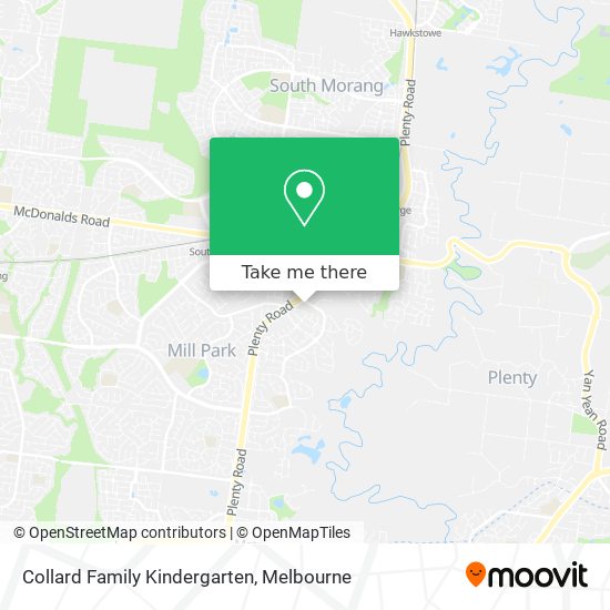 Collard Family Kindergarten map
