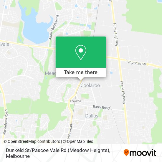 Dunkeld St / Pascoe Vale Rd (Meadow Heights) map