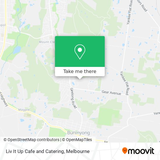 Liv It Up Cafe and Catering map