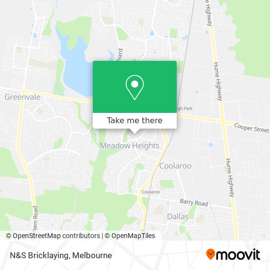 N&S Bricklaying map
