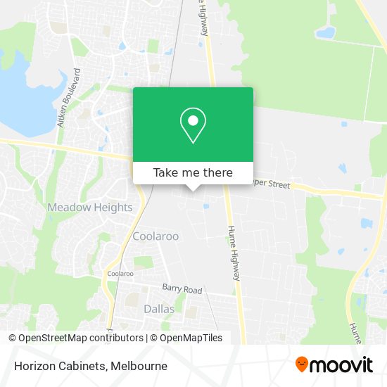 Horizon Cabinets map